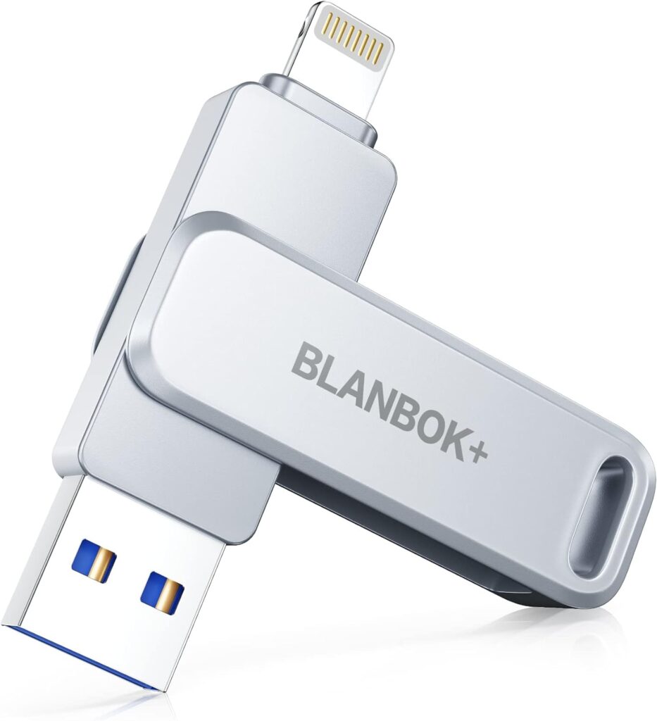 Memoria USB MFi de 128 GB para iPhone: Rendimiento de Alta Calidad y Multifuncionalidad Garantizada